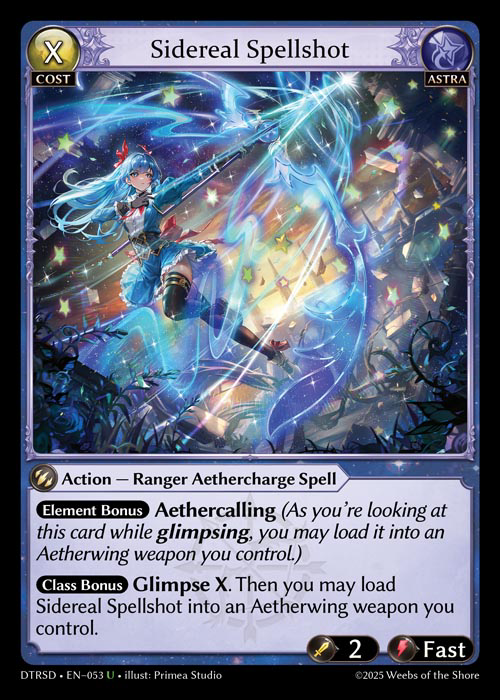 Sidereal Spellshot