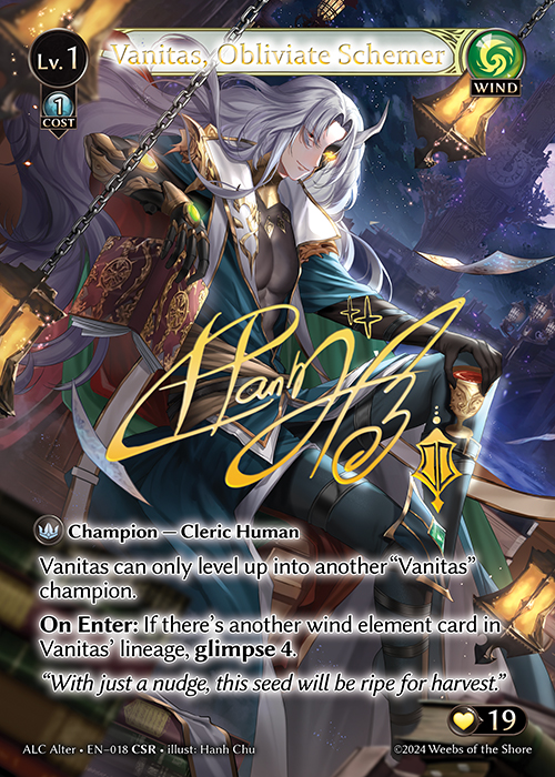 Vanitas, Obliviate Schemer