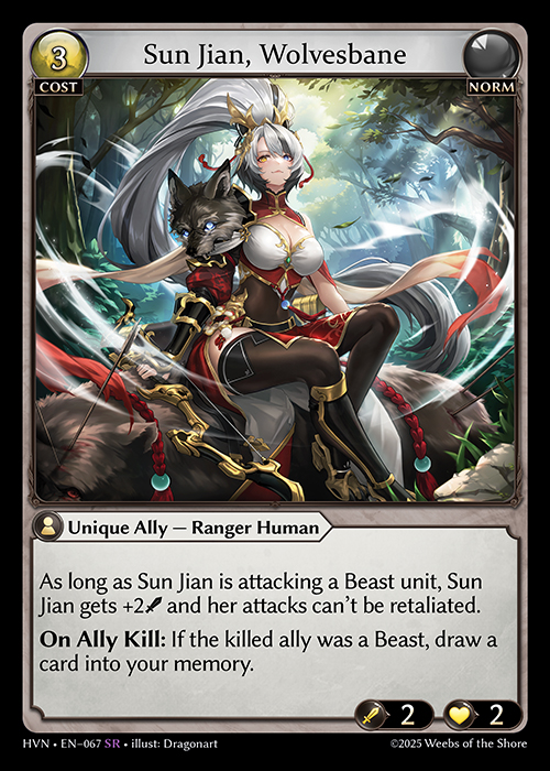 Sun Jian, Wolvesbane