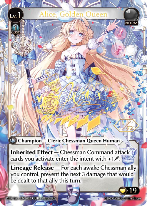 Alice, Golden Queen