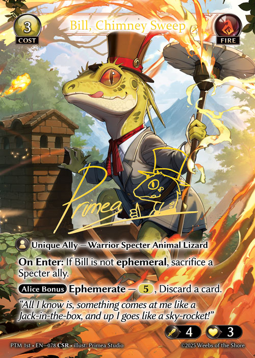 Bill, Chimney Sweep
