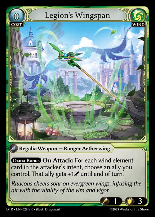 Legion's Wingspan