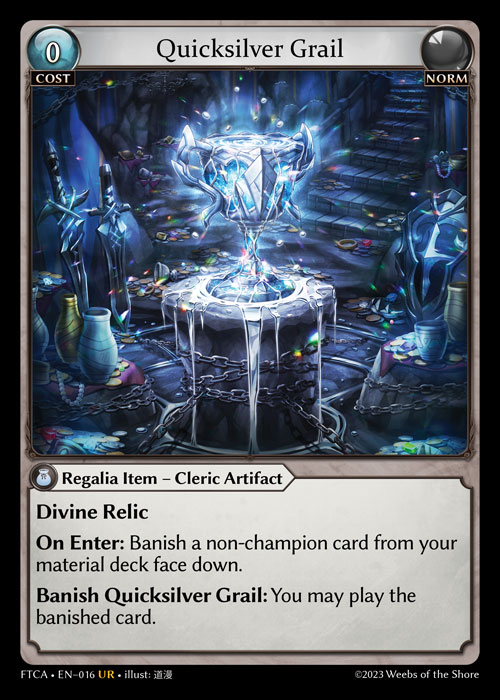 Quicksilver Grail