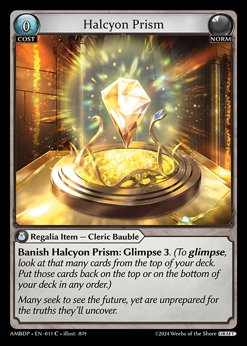 Halcyon Prism