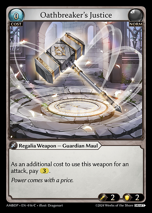 Oathbreaker's Justice