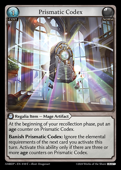 Prismatic Codex