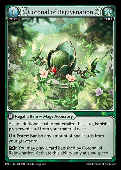 Coronal of Rejuvenation