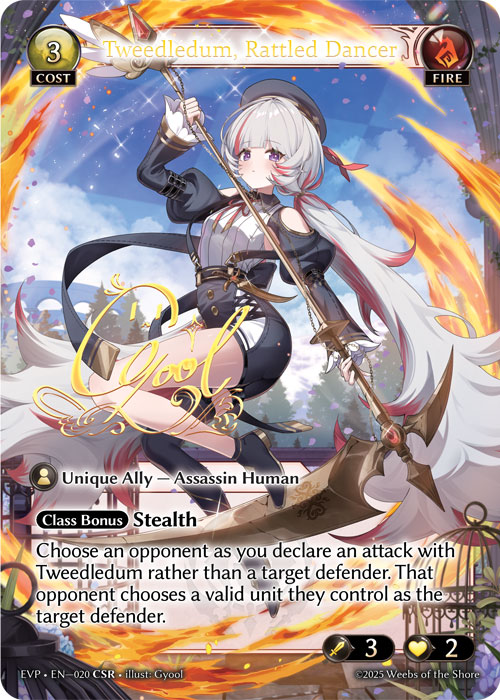 Tweedledum, Rattled Dancer