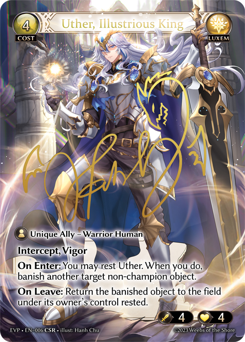 Uther, Illustrious King