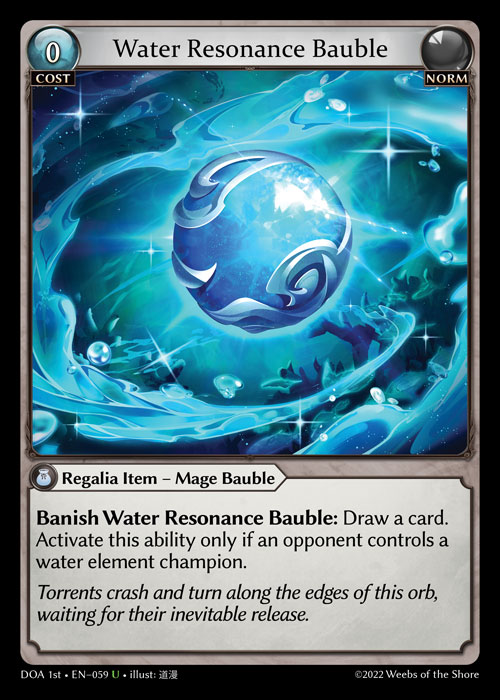 Water Resonance Bauble