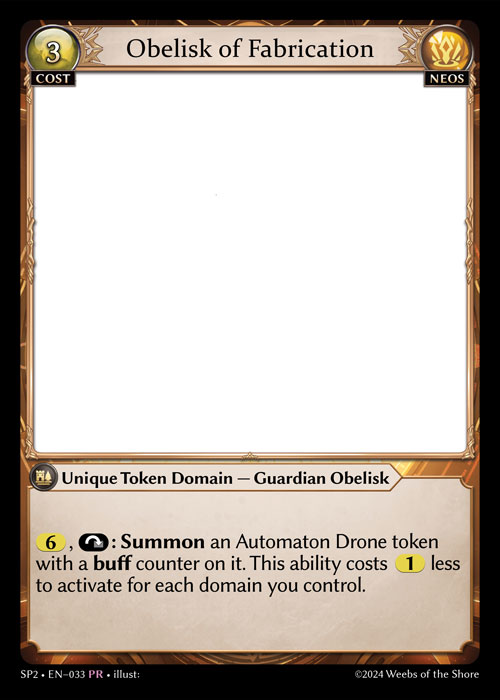 Obelisk of Fabrication